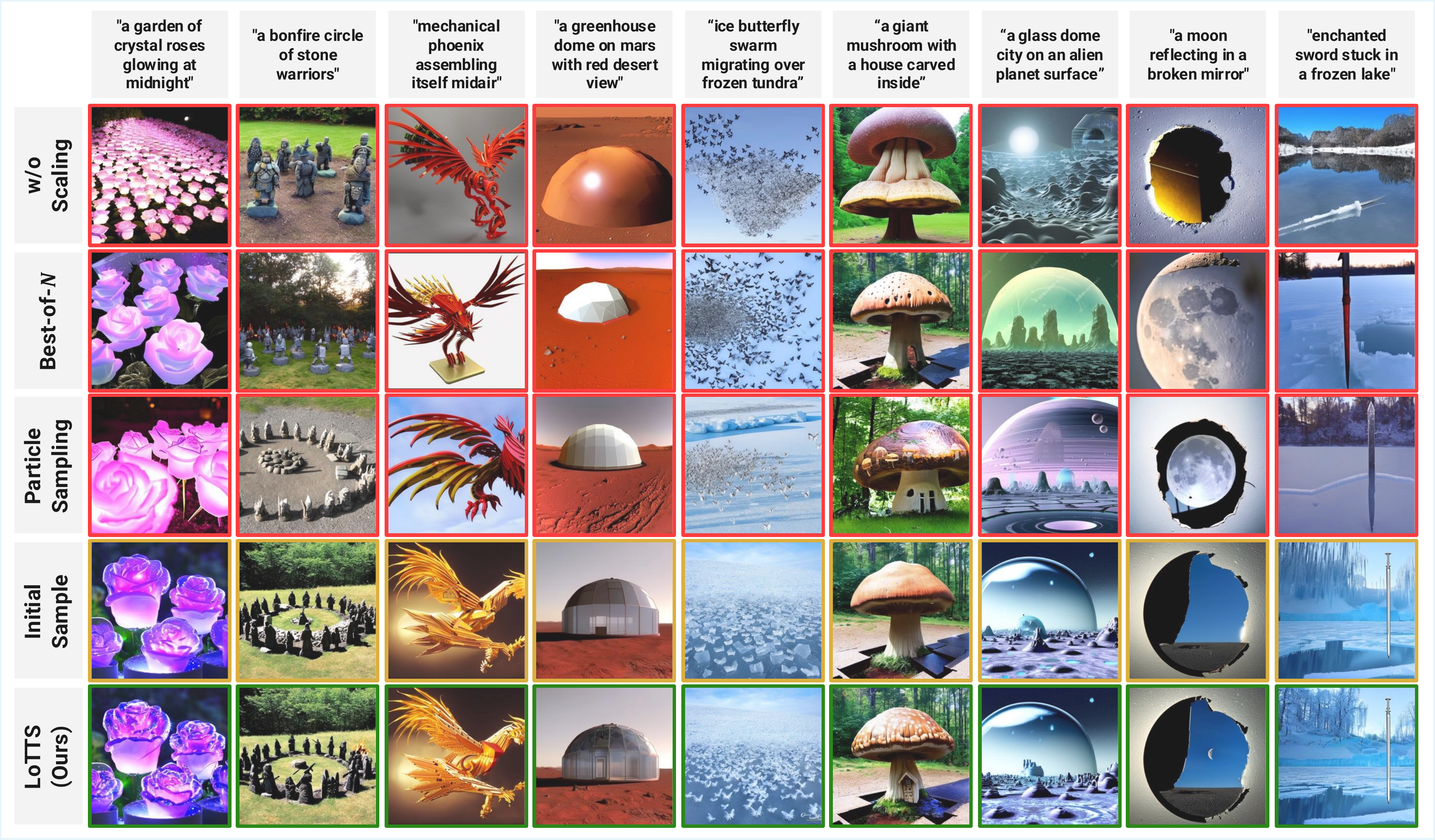 Qualitative comparison
