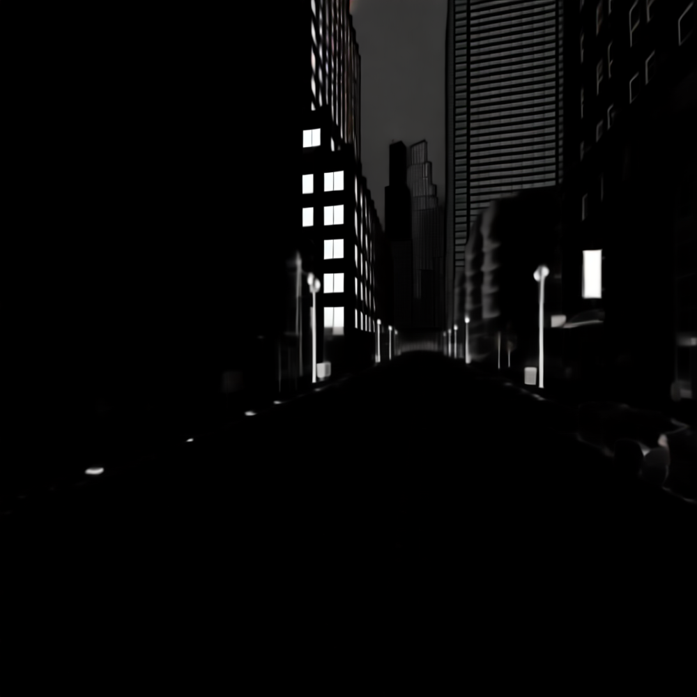 Inverse rendering example MatrixCity test5 - Metallicity