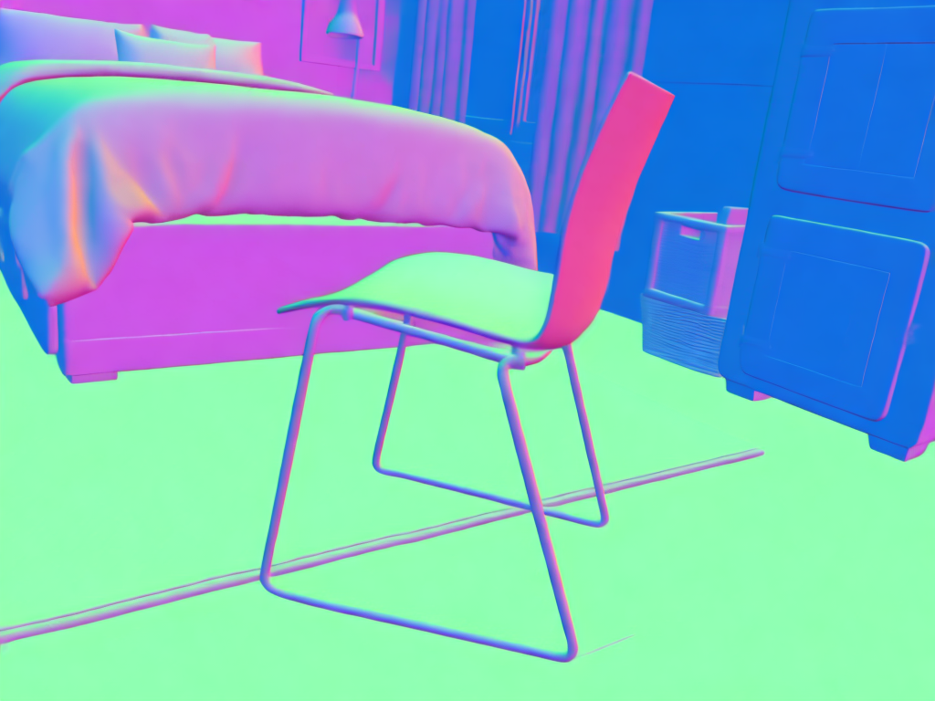 Inverse rendering example test5 - Normal