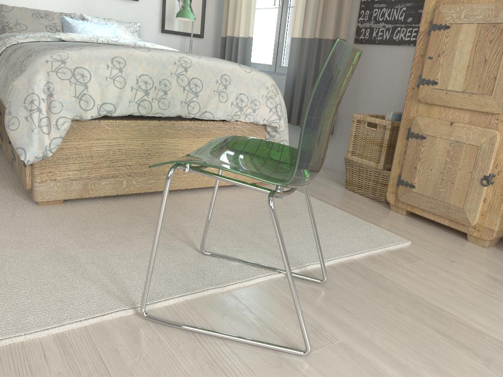 Inverse rendering example test5 - RGB